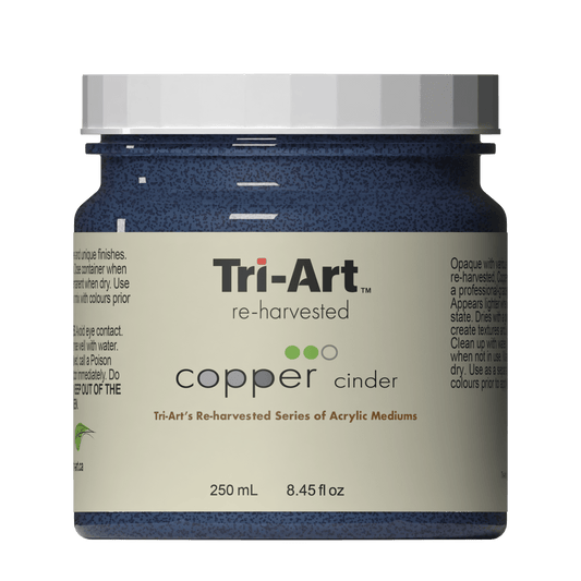 Tri-Art Mediums - Re-harvested Copper Cinder-0
