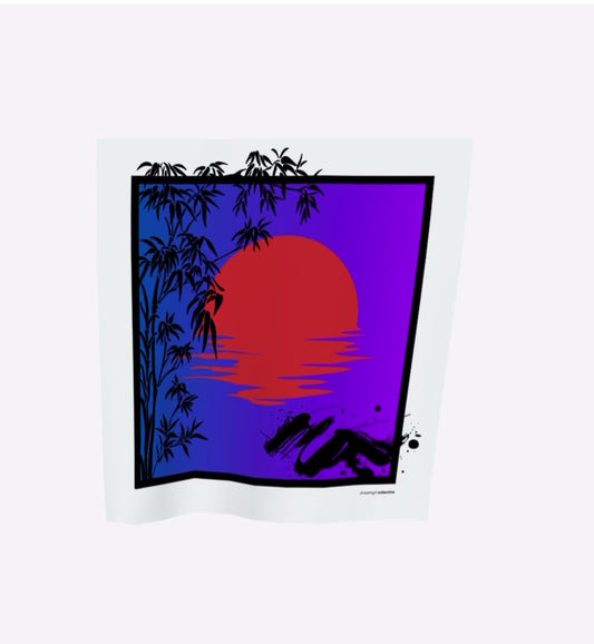 Silk Scarf Japanese style