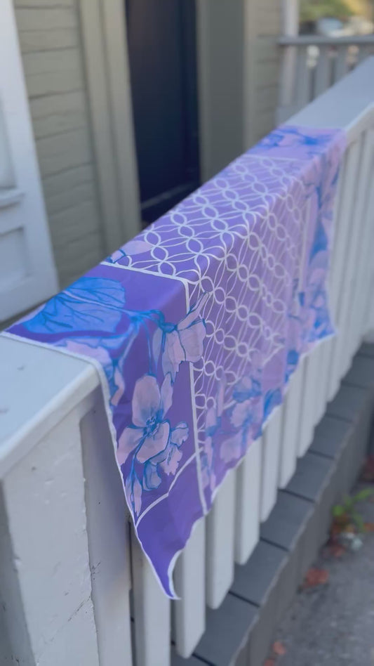 Auric Field Silk Scarf